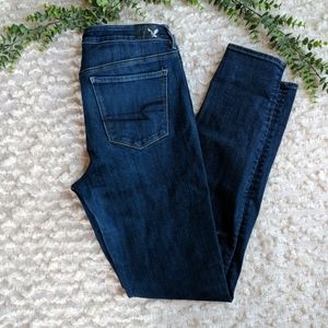 American Eagle 12 X Long Hi Rise Jegging Jeans